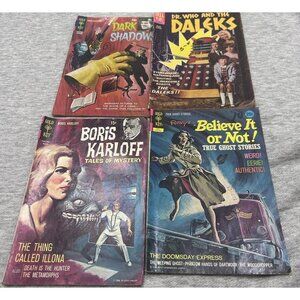 Ripley's Believe It or Not Comic books Paperback Lot of 4 Gold Key 1965
